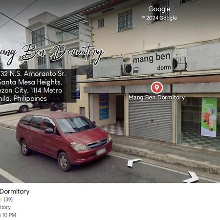 Mang Ben Dormitory Quezon City Zewnętrze zdjęcie